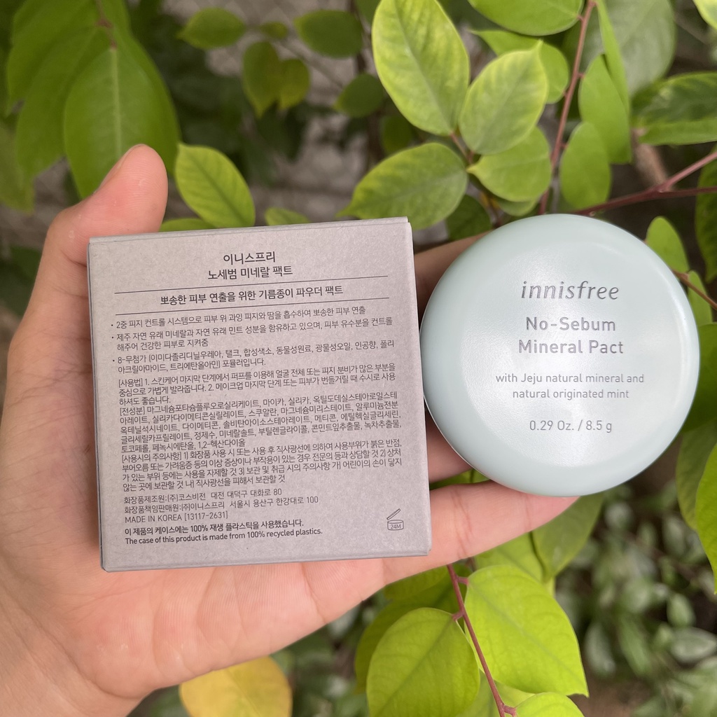 PHẤN NÉN KiỀM DẦU NOSEBUM MINERAL PACT