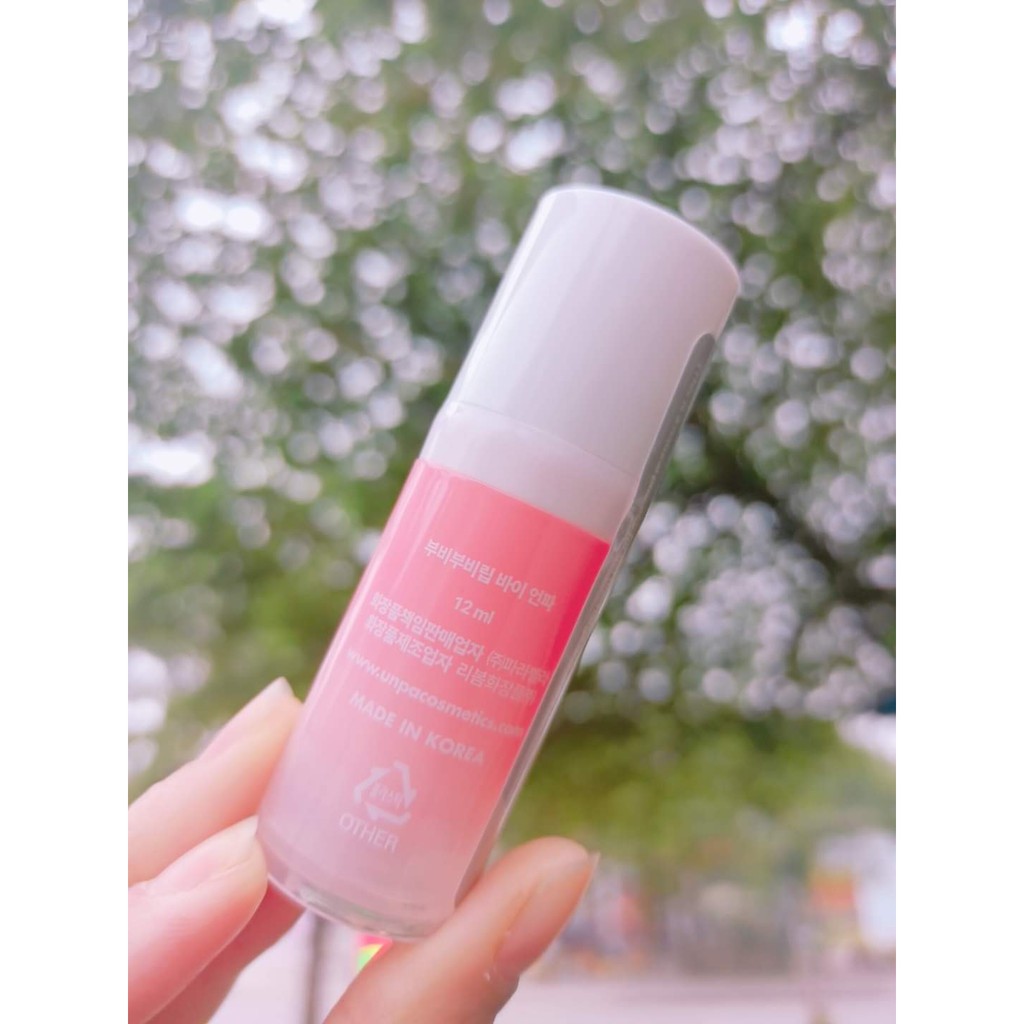 [mẫu mới 2021] - TẨY DA CHẾT MÔI BUBI BUBI LIP gel sủi bọt tẩy tế bào chết