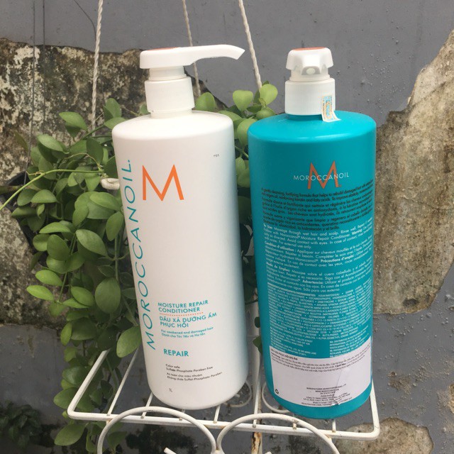 DẦU GỘI XẢ DƯỠNG ẨM MOROCCANOIL HYDRATION 1000ML CHÍNH HÃNG