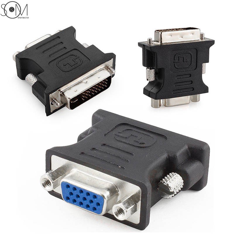 Đầu Chuyển Đổi 24 + 5pin Dvi Sang Vga Dvi-I Pc Tft | BigBuy360 - bigbuy360.vn