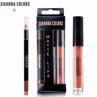 Son Kem Lì Sivanna Colors Matte Lips-hapushop