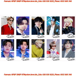 CARD CHỮ KÍ V BTS