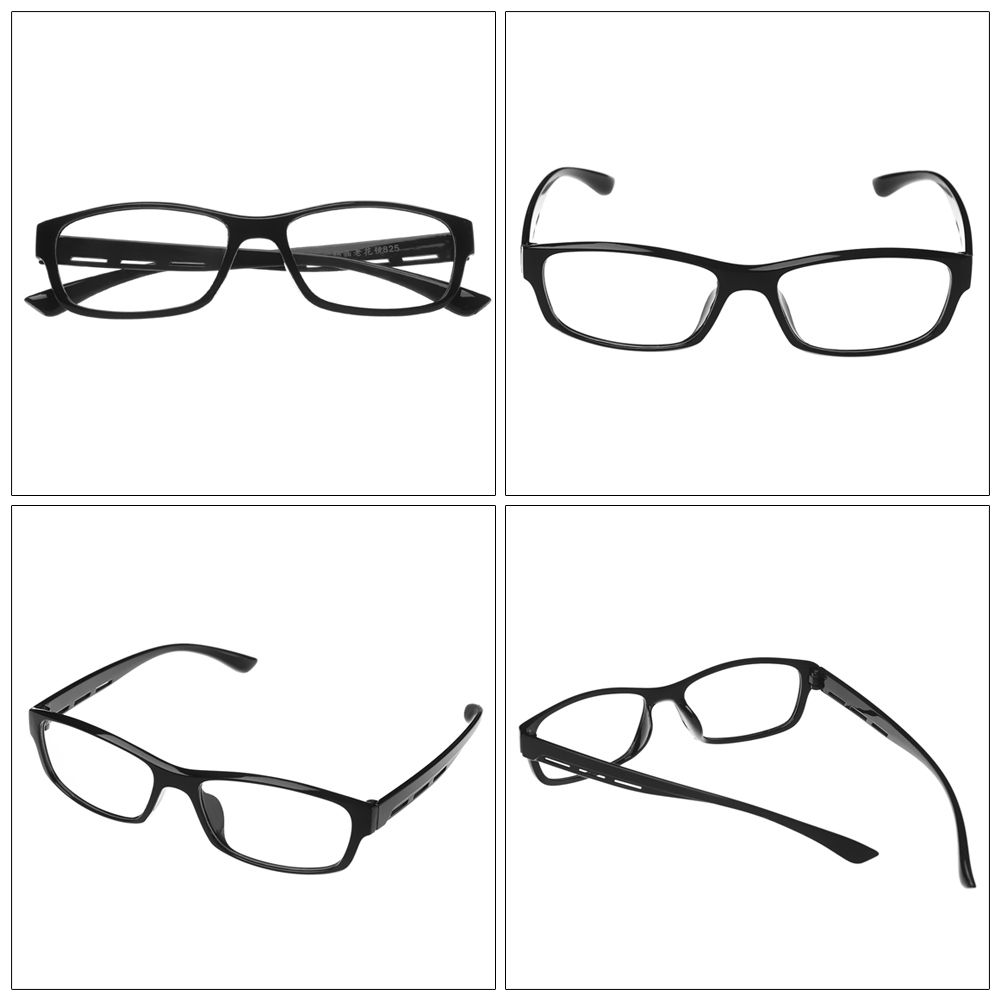 MOILY Unisex Women Men Plastic Magnifying Square Frame Hyperopia Eyewear | BigBuy360 - bigbuy360.vn
