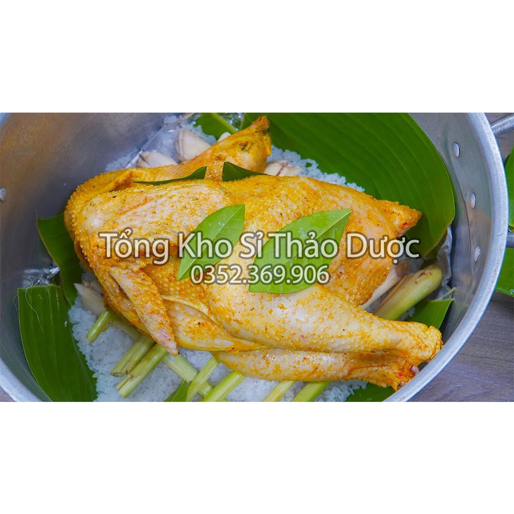 Nguyên liệu gà ủ muối hoa tiêu (Gia vị gà ủ muối xuyên tiêu, set dùng cho con gà 1-2kg)