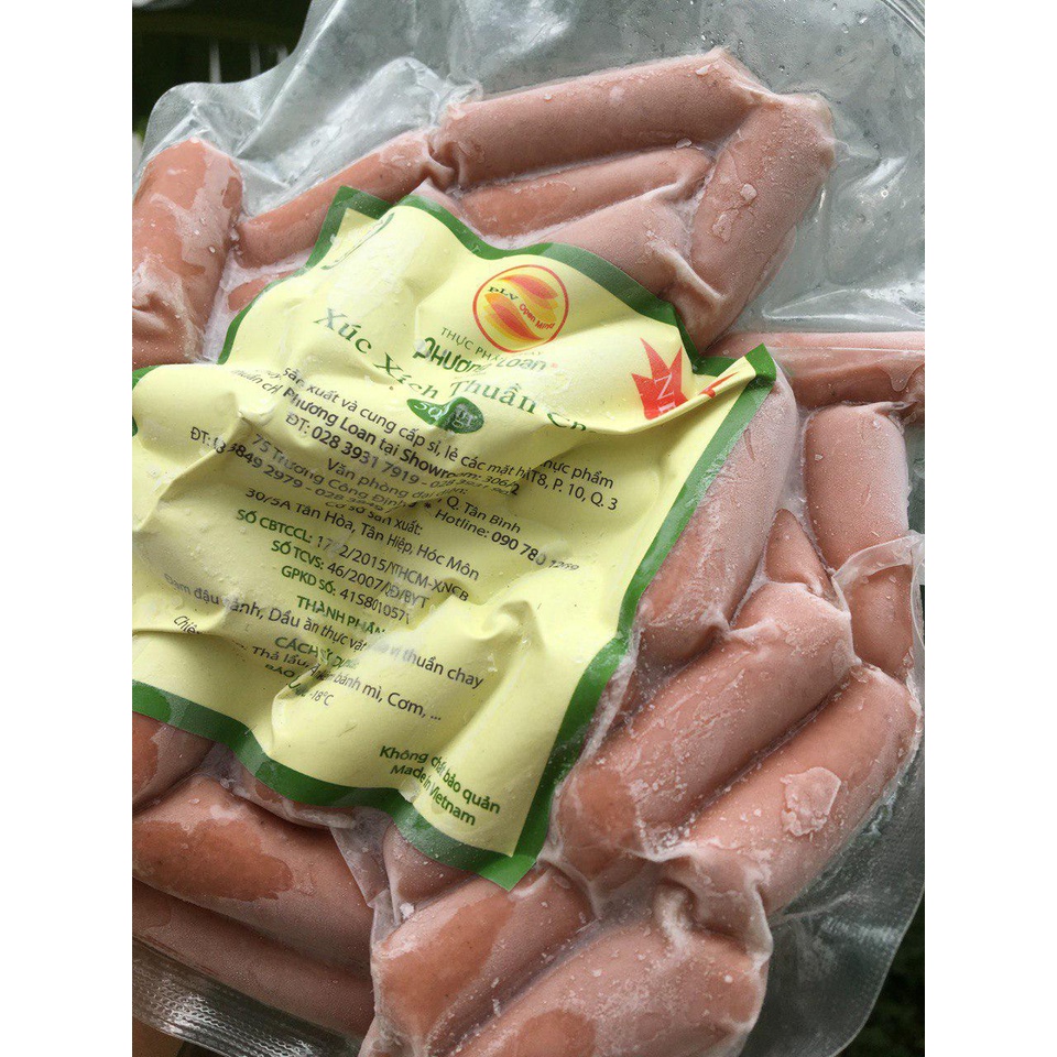 Xúc xích baby/ Hàng ngon sạch thuần chay