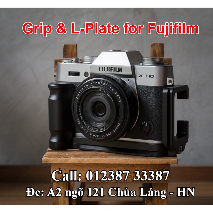 L-Plate máy ảnh fujifilm Xe3, XE2, XE1, XT1, XT2, XT10, XA2, XM1, XPRO1, xpro2... Chất lượng cao