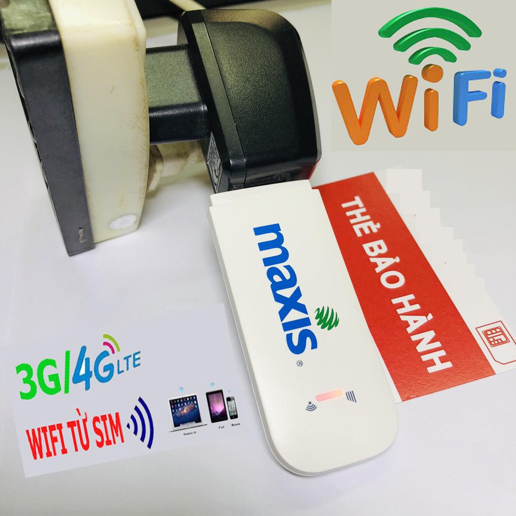 USB PHÁT SÓNG WIFI BẰNG SIM 3G 4G MAXIS MF94 - HÀNG MỸ SIÊU TỐC ĐỘ | BigBuy360 - bigbuy360.vn