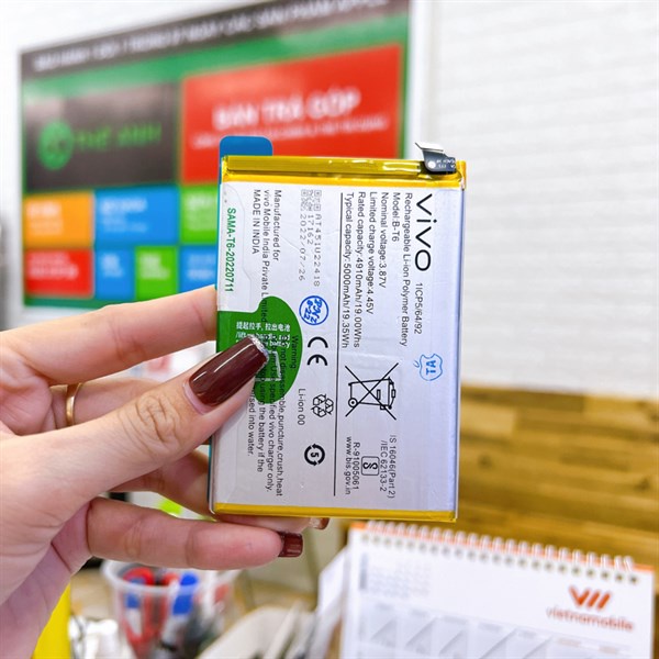 Pin Vivo Y22s / B-T6 zin