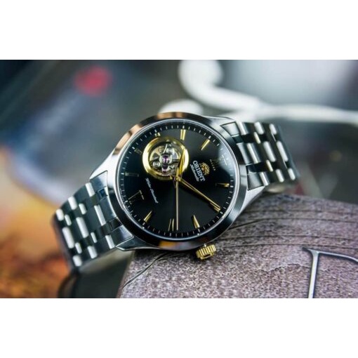 [Automatic] Đồng Hồ Nam 0rient Dây Đúc Lộ Tim Máy Cơ | BigBuy360 - bigbuy360.vn