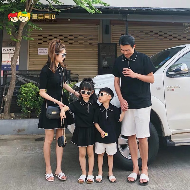 Set bộ gia đình viền hàng cao cấp