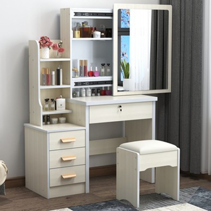 Bàn trang điểm kèm ghế cao cấp Bàn phấn hiện đại sang trọng BAH030