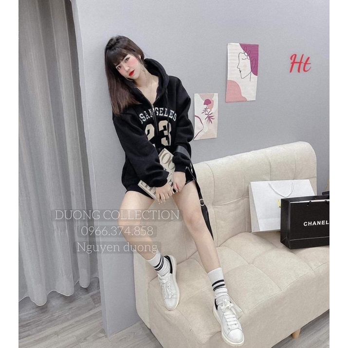 Áo khoá nỉ cooton LOS 23 HT12