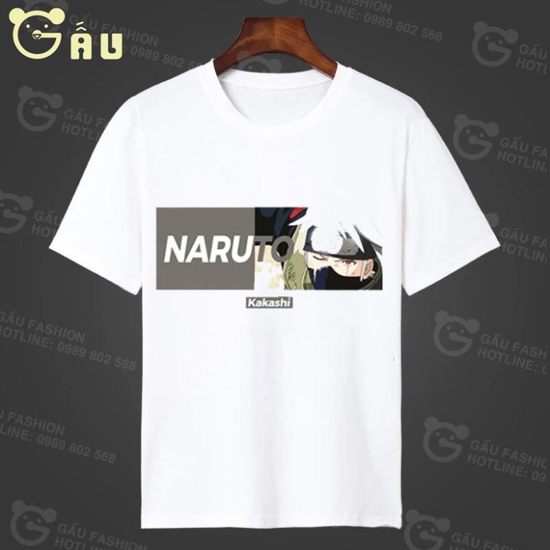 Áo Hatake Kakashi Siêu Độc | Áo thun Naruto Kakashi unisex đẹp