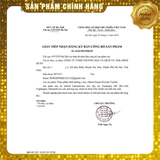 [8/2023] Ensure 850gr hàng Úc.