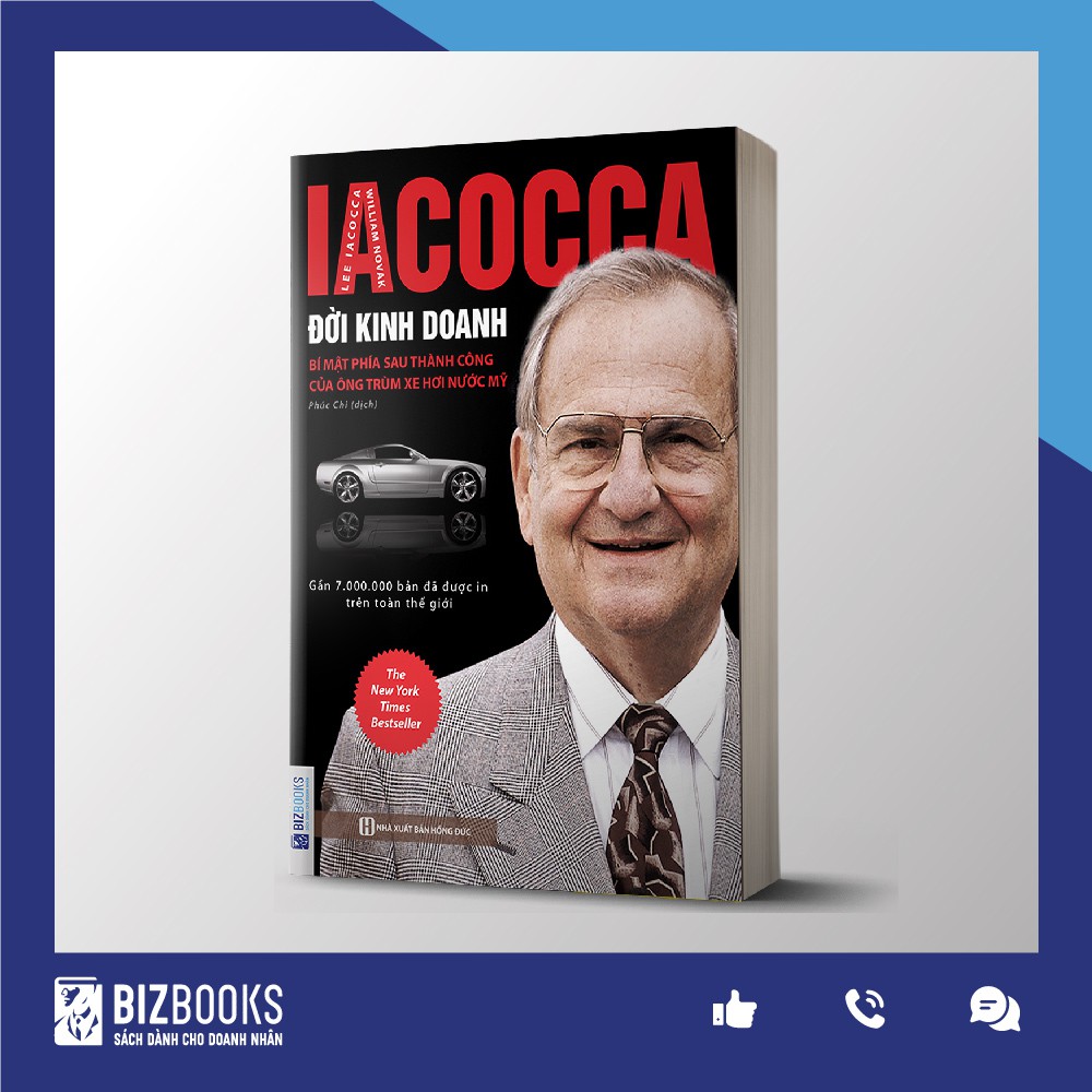 BIZBOOKS - Sách - Iacocca - Đời Kinh Doanh - 1 BEST SELLER