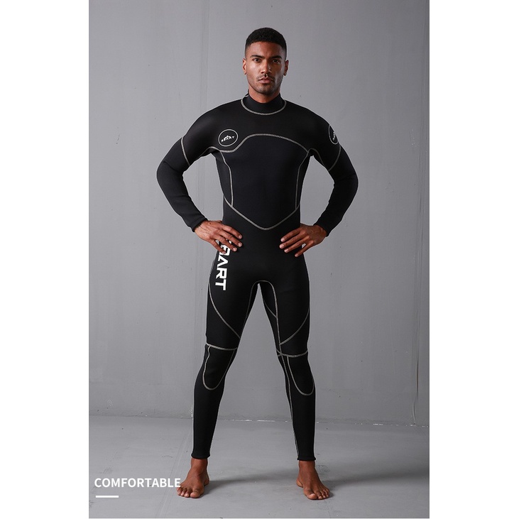 Bộ bơi liền dài giữ nhiệt nam Sbart 3MM mẫu số 1