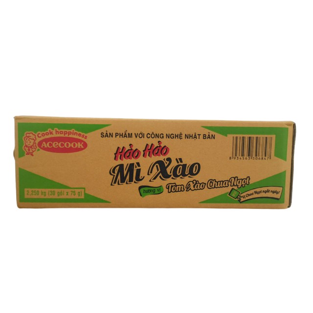 Thùng 30 Gói Mì Hảo Hảo Tôm Chua Cay | BigBuy360 - bigbuy360.vn