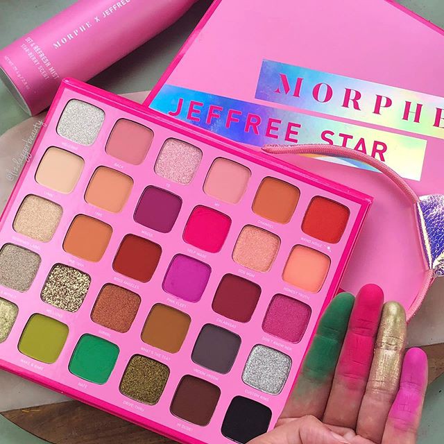 Bảng phấn mắt Morphe x Jeffree Star Artistry