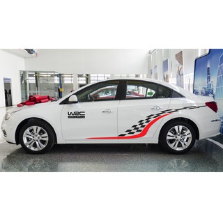 Tem Dán Sườn Ô Tô Dòng Sedan