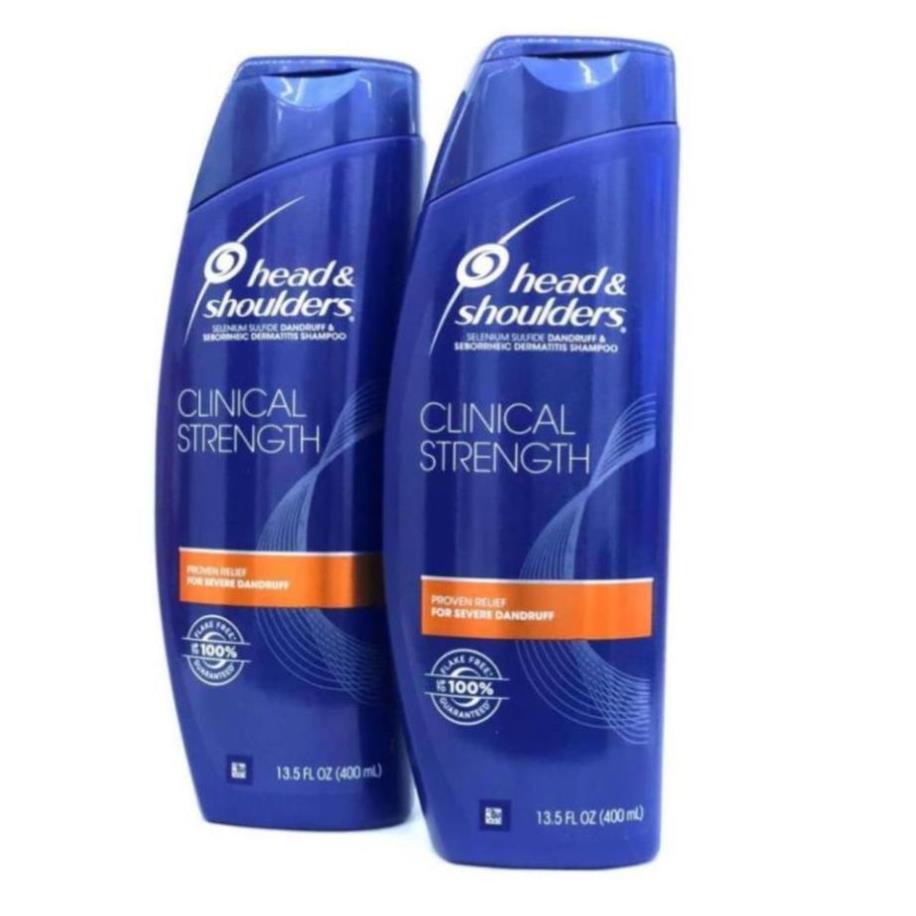 Head Shoulders Mỹ dầu gội dầu Clinical strength 400ML