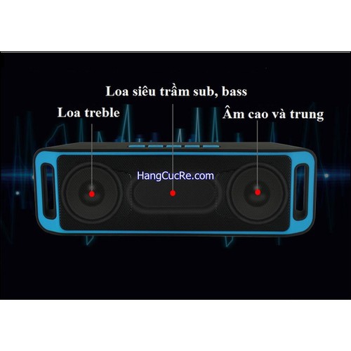 Loa bluetooth di động nghe hay S208