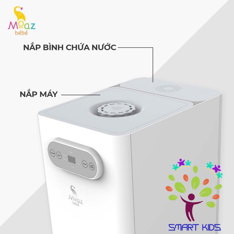 Máy Rửa Bình Sữa Và Tiệt Trùng Sấy Khô Đồ Dùng Cho Bé Moaz Bebe MB-035