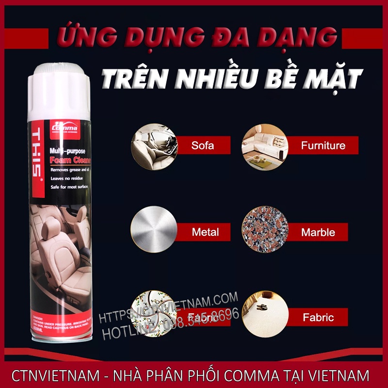 Chai Xịt Vệ Sinh Giày Sneaker, Giày Thể Thao, Giày Da, Da Lộn, Giày Trắng Đa Năng Không Cần Giặt 3M Spot Remover