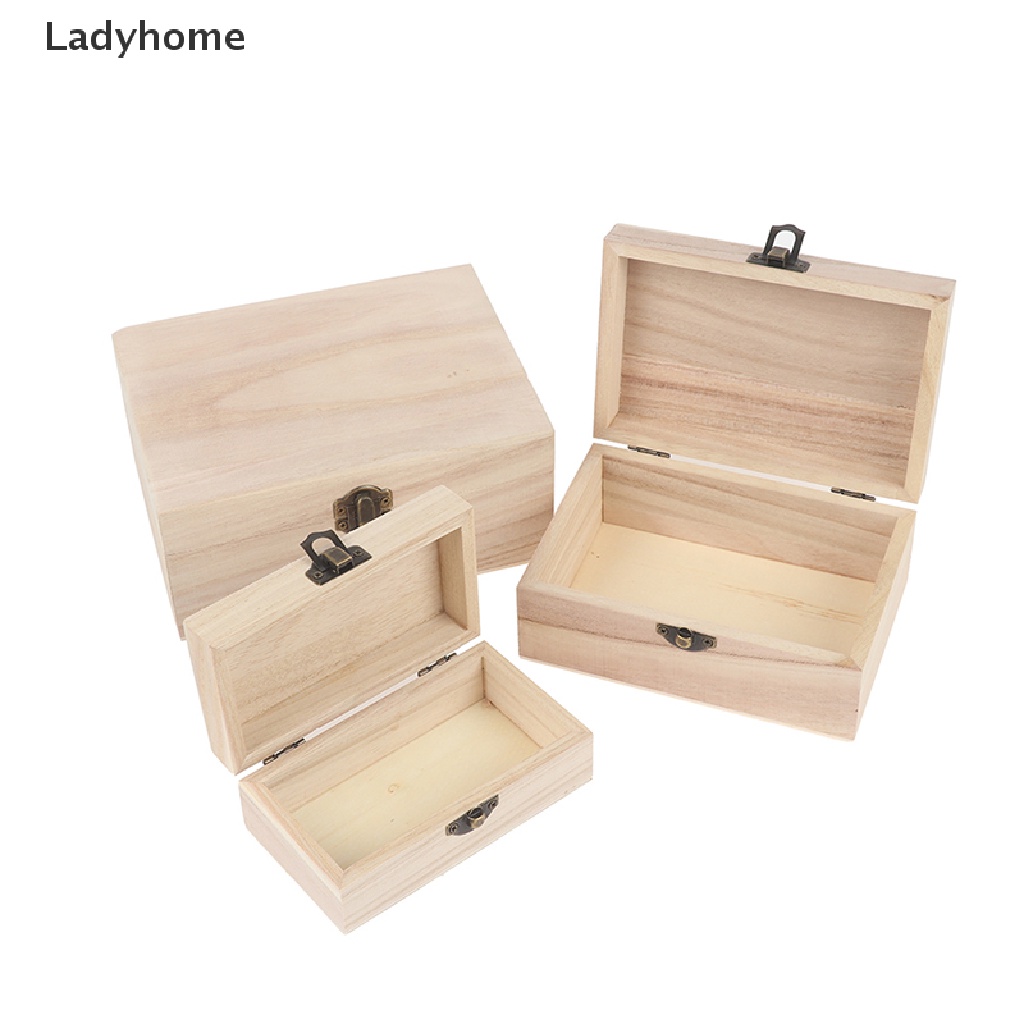 Hộp Đựng Trang Sức Bằng Gỗ Có Nắp Đa Năng