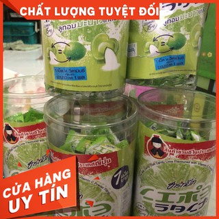 Combo 2 hũ kẹo chanh muối thái lan 100 viên.