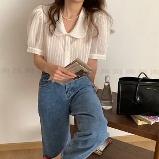 Áo sơ mi trắng tay ngắn công sở