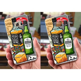 Ốp lưng Samsung S6 Edge Plus (dẻo viền trắng trong) - Brands