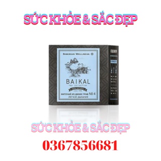 [Trà tăng sức đề kháng N4] Trà thảo mộc Siberian Baikal tea collection Herbal tea N4 - 30 gói - Date T12/2022