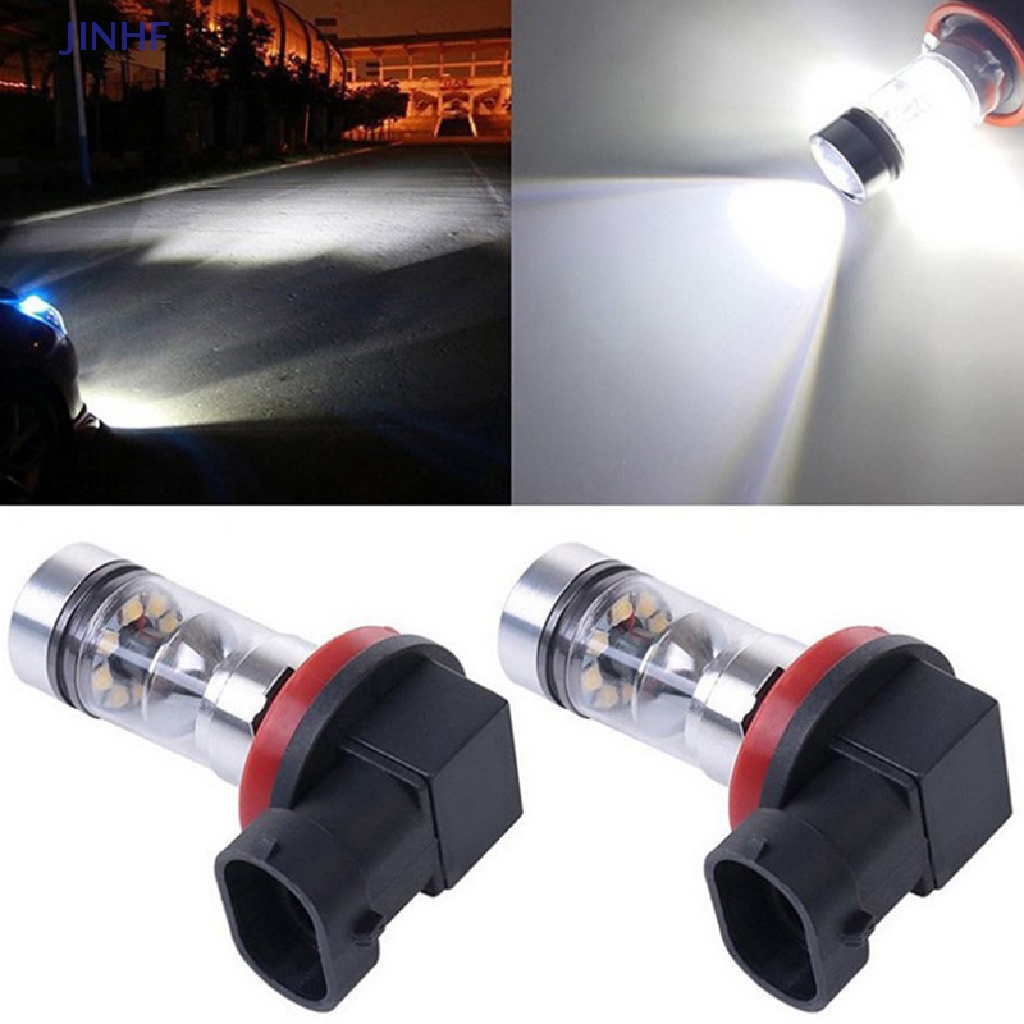 1 Bóng Đèn Sương Mù H11 1100LM 6000K Ánh Sáng Trắng Dành Cho Ô Tô