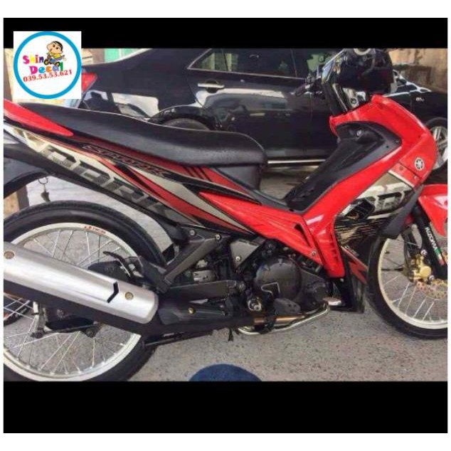 Tem rời ex 2009 spark đỏ xám đen