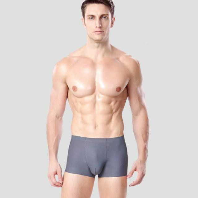 Quần sịp nam boxer đúc cao cấp chất lụa sữa - Mặc nhẹ như không