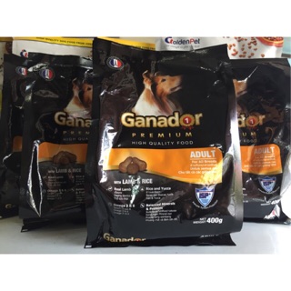 Combo 5 gói thức ăn cho chó trưởng thành Ganador Adult 400g.