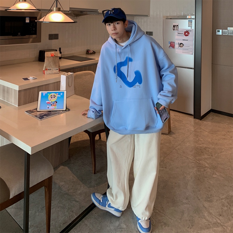 Áo Hoodie dày dặn ấm áp thời trang mùa đông cho nam size M-5XL