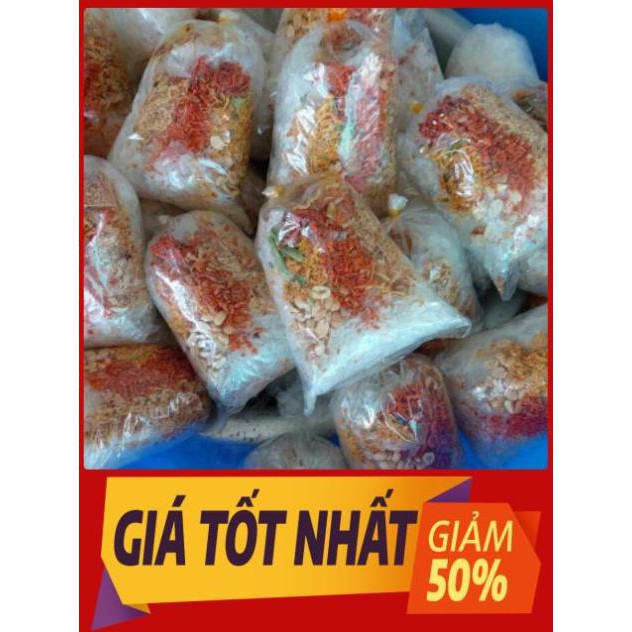 (shop uy tin) 1 bịch bánh tráng trộn sa tế thập cẩm (chat luong)