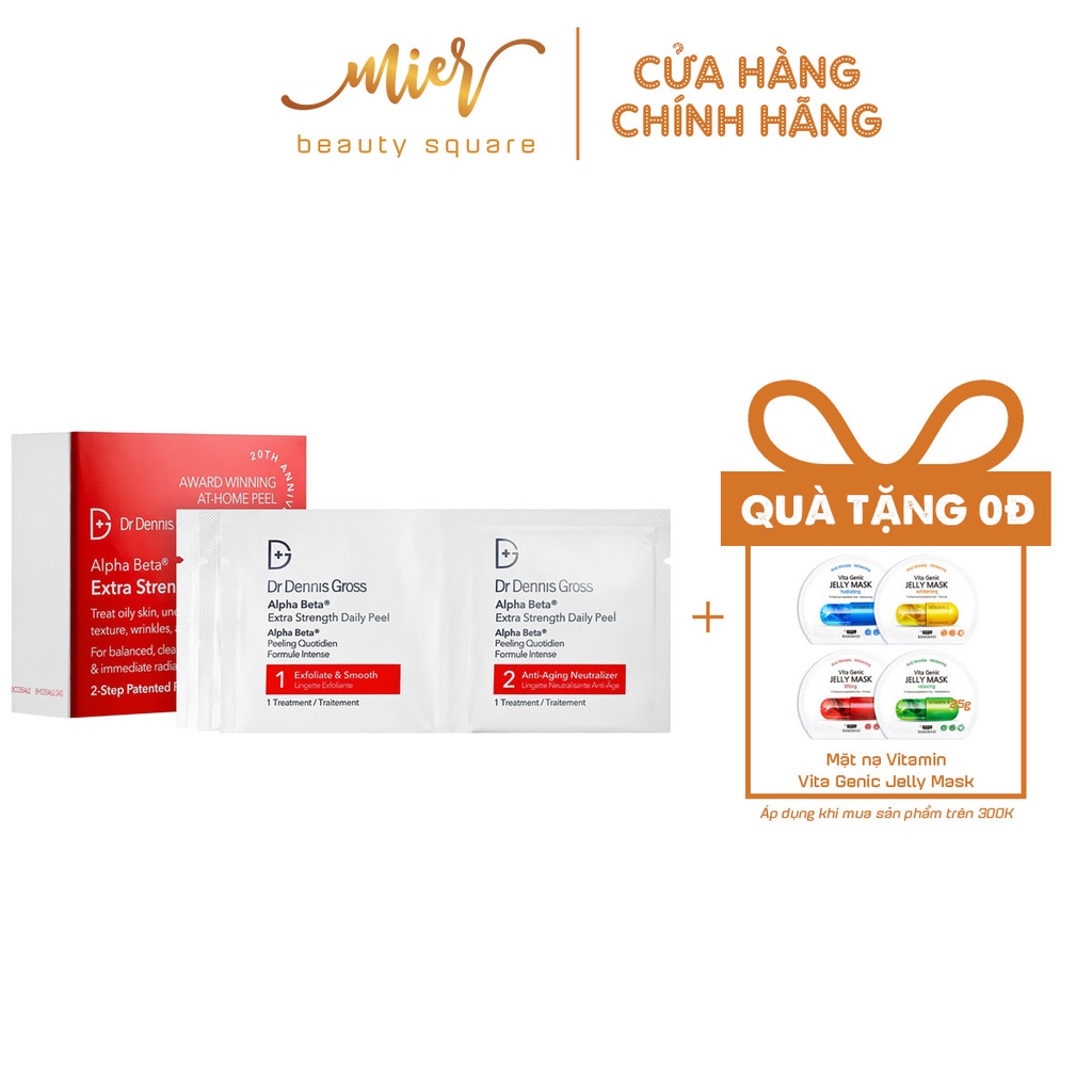 Tẩy Da Chết Tái Tạo Da Dr. Dennis Gross Skincare Alpha Beta® Peel Extra Strength Daily Peel | BigBuy360 - bigbuy360.vn