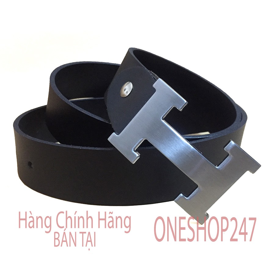 Thắt lưng Nam dây nịt nam chữ H, sành điệu,lịch lãm, phong cách A17TL
