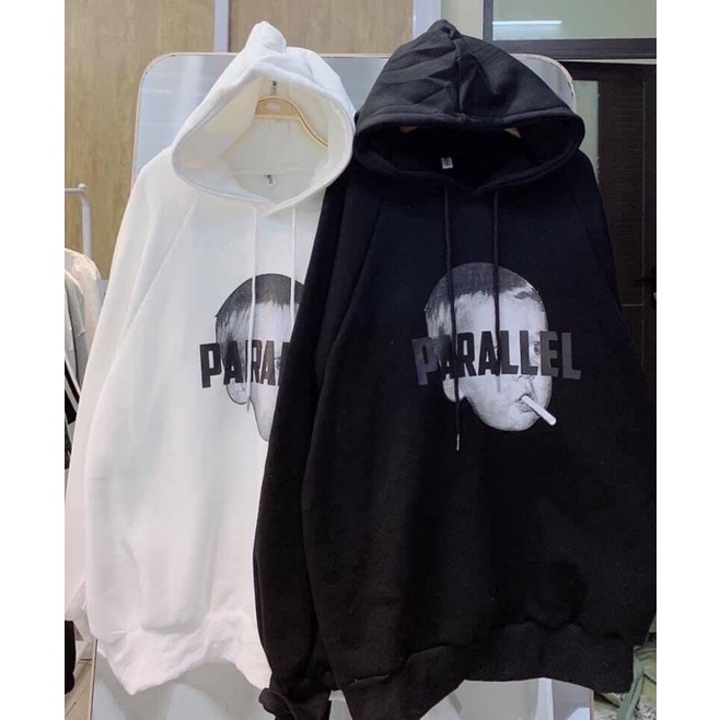 Áo Nỉ Lót Bông ABER Unisex( Có Ảnh Thật)❤️Áo Hoodies Mũ Túi Bụng Hàng New Tay Bồng Siêu Hot Hàng Sẵn