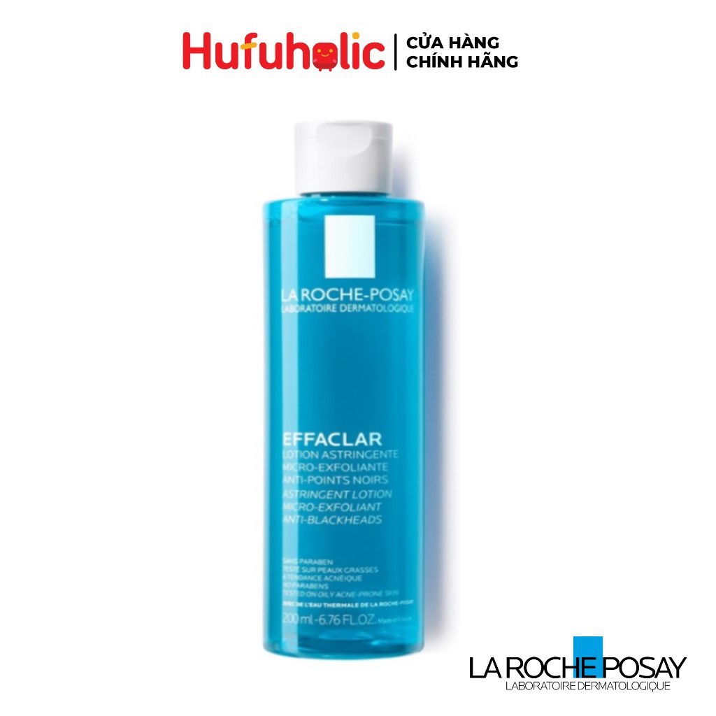Toner giàu khoáng LA ROCHE- POSAY cho da dầu nhạy cảm  Effaclar Astringent Lotion 200ml- LARP13