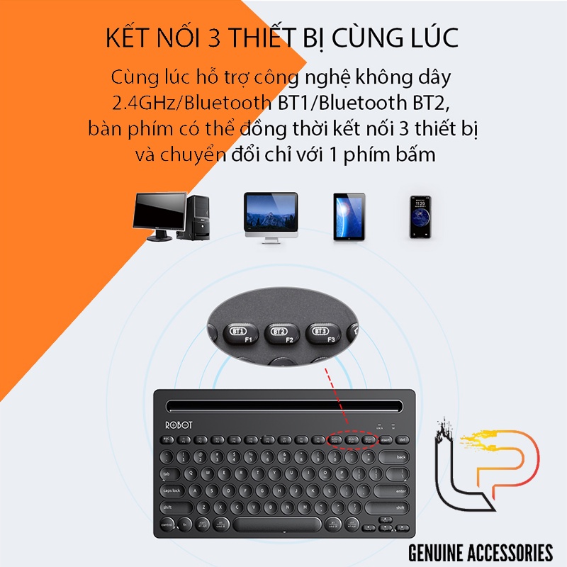 BÀN PHÍM MINI BLUETOOTH KB10 - BÀN PHÍM BLUETOOTH KB10