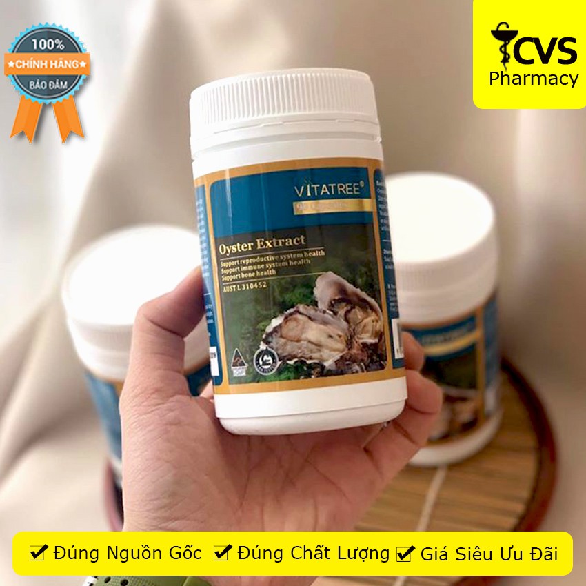 Viên uống tinh chất hàu VITATREE OYSTER EXTRACT - cải thiện vấn đề sinh lý nam giới (90 viên)