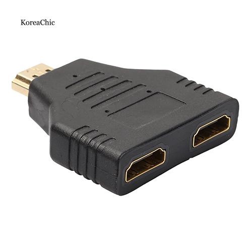 Dây cáp chia cổng HDMI từ 1 đầu đực sang 2 đầu cái