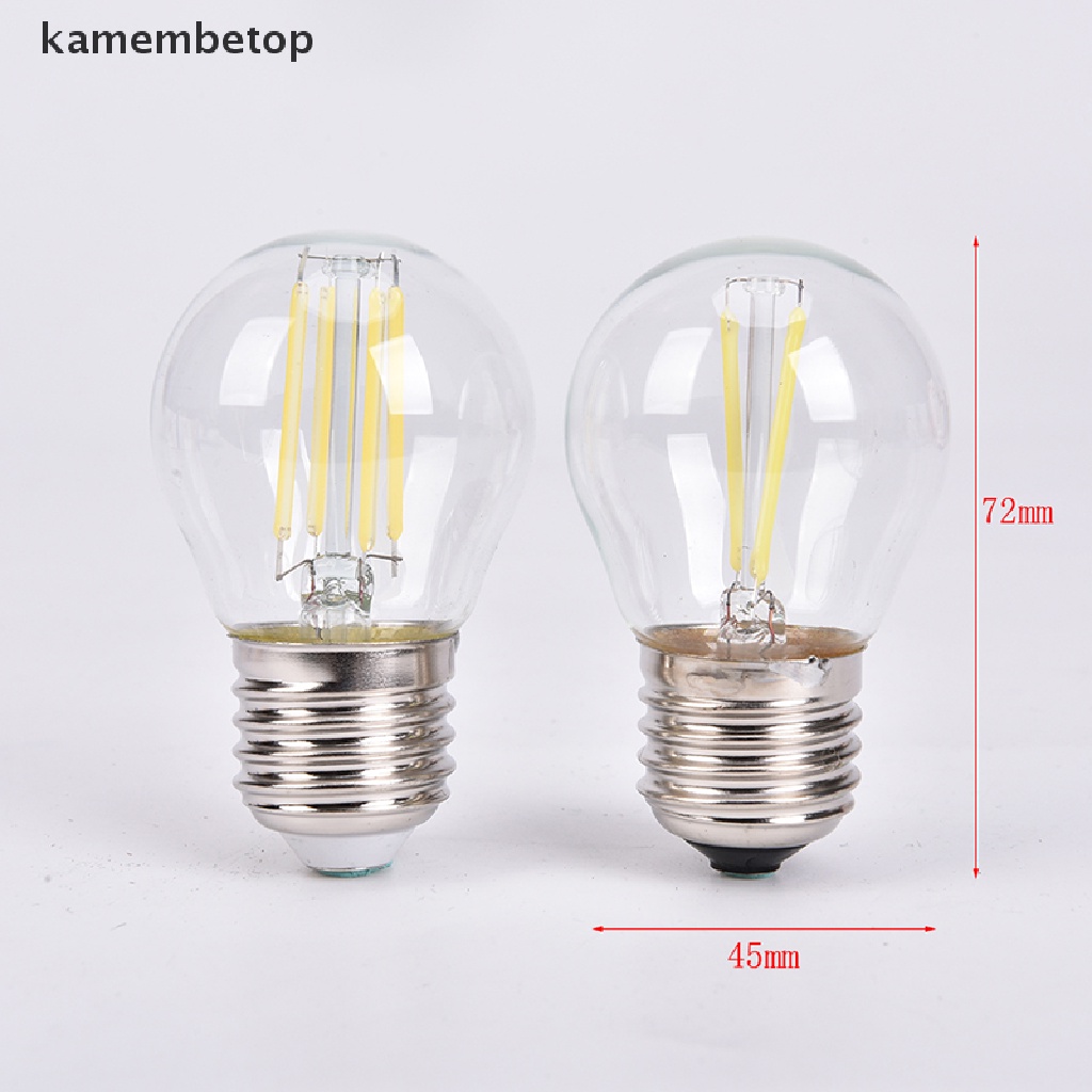 Bóng Đèn LED Dây Tóc 2W / 4W / 6W E27 COB G45