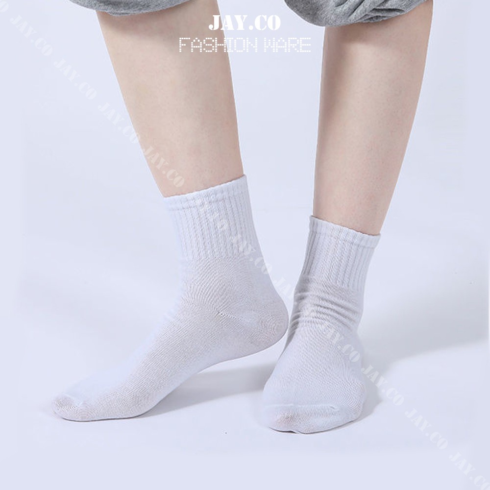 Vớ Cotton Đơn Giản Unisex