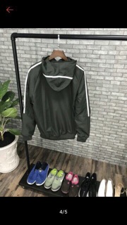 Áo khoác dù 1 sọc