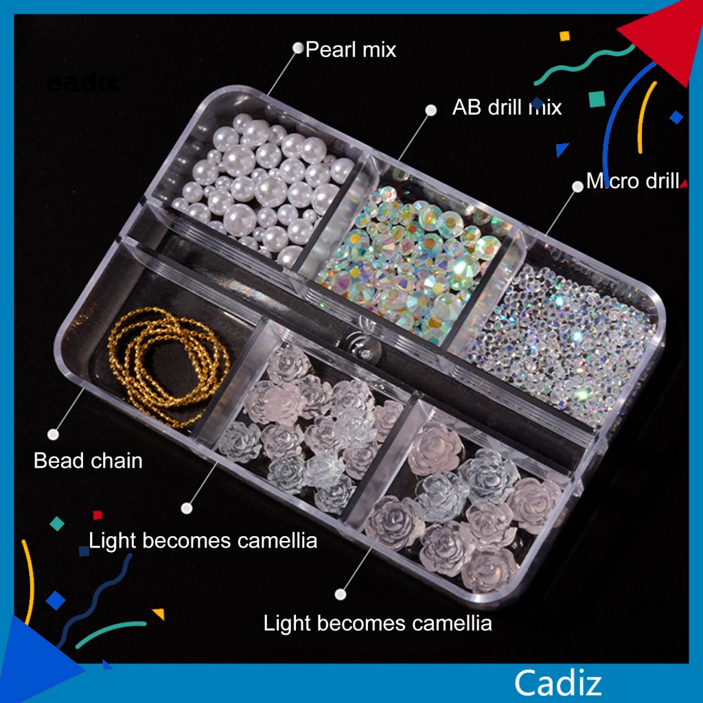 Chuỗi Hạt Trang Trí Móng Tay DIY Chống Rơi Tiện Dụng