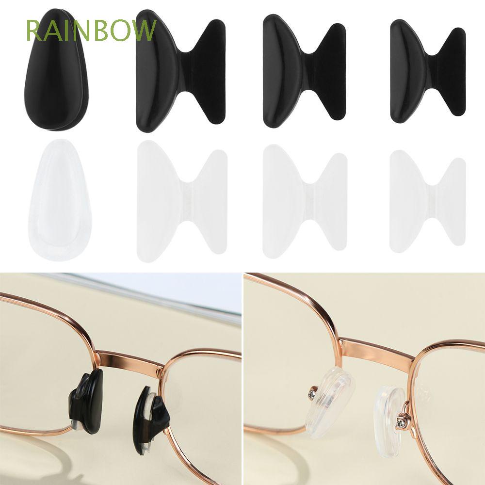 Cặp miếng đệm mũi gắn mắt kính bằng silicon mềm chống trượt thay thế tiện dụng